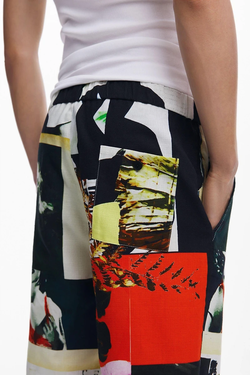 Desigual Men's Trousers designed by Mr. Christian Lacroix