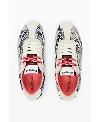 Desigual Women's Snake print sneakers
