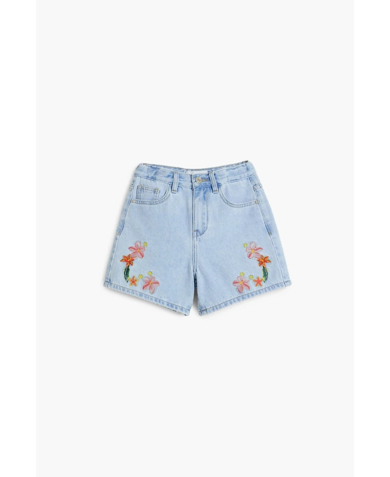 Desigual Girls Girls's Printed denim pants
