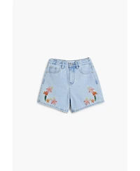 Desigual Girls Girls's Printed denim pants