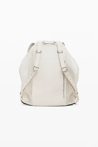 Desigual Women's Medium mesh drawstring backpack