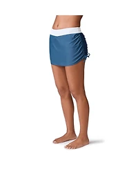 Free Country Women's Side Shirred Swim Skirt