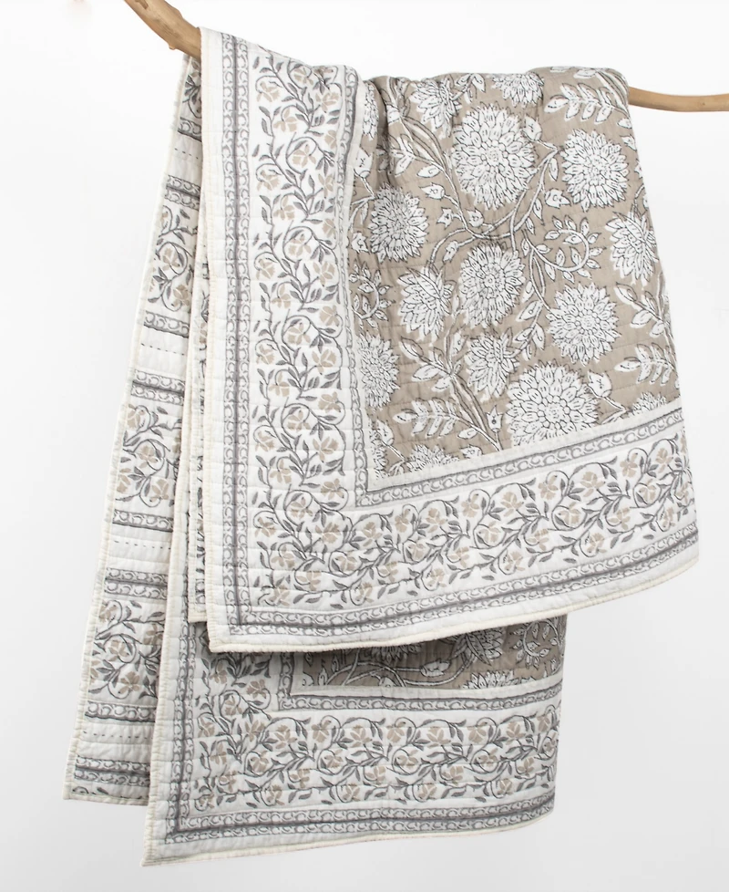 Levtex Adare Reversible Quilted Throw, 50" x 60"