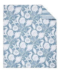 Levtex Stillwater Coastal Shore Reversible Quilted Throw, 50" x 60"