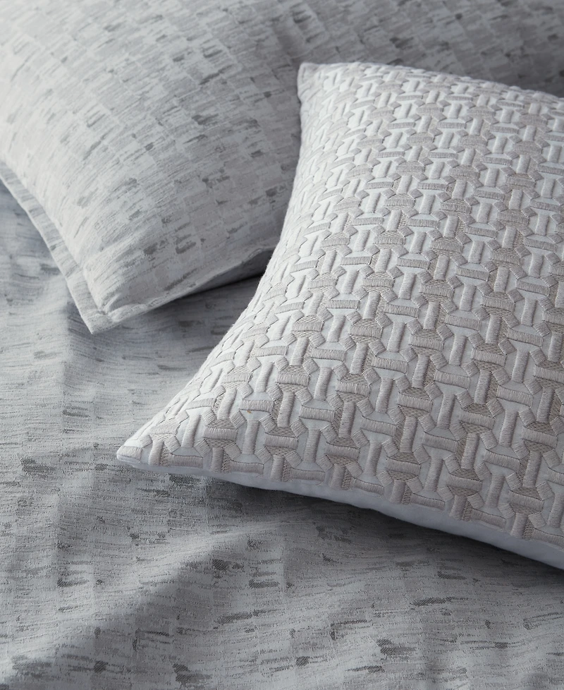 Hotel Collection Tiled Geo Decorative Pillow, 18" x 18", Exclusively at Macy's