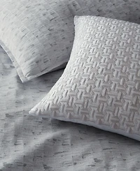 Hotel Collection Tiled Geo Decorative Pillow, 18" x 18", Exclusively at Macy's