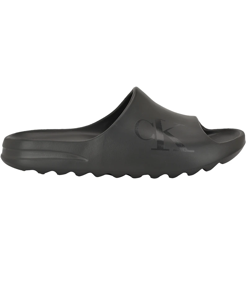 Calvin Klein Men's Olin Casual Slip-On Flat Slide