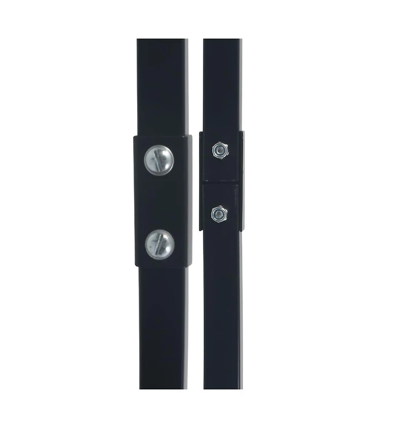 Firewood Rack Black 31.5"x9.8"x39.4" Steel