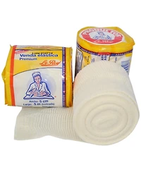 Amber Sports Le Roy Mexican Gauze Boxing Hand Wraps Elastic Bandages Revgear Ambra LeRoy Combat Sports Non-Sterile, 2" x 5.5 yd