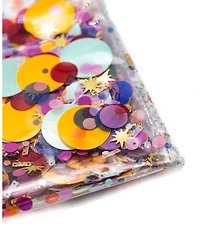 Packed Party Everyday's A Birthday Confetti Pouch Small Cute To-Go Purse or Cosmetic Make Up Set Bag with Zipper Compact Travel Organizer for Women