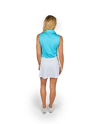 Kenny Flowers Women's Sleeveless Golf Polo