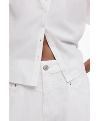 Desigual Women's Wide Leg Basic Jeans