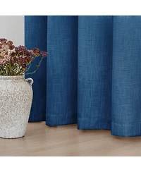 Linen Blend Privacy and Light Filtering Texture Grommet Pair(2 Panels