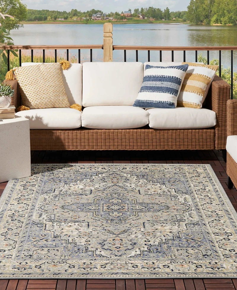 Nourison Home Nourison Essentials Persian NRE07 8'x10' Outdoor Area Rug