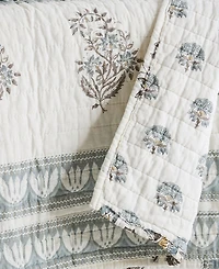 Levtex Kamira Reversible Quilted Throw, 50" x 60"