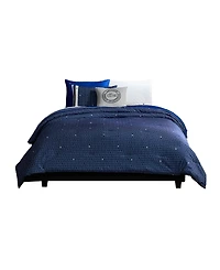 Lacoste Home Heritage Geo Cotton -Pc. Comforter Set