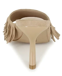 Kenneth Cole New York Women's Darby Fringe Slip On Dress Sandals