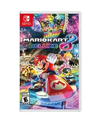 Nintendo Switch 32GB Console Neon Red/Blue Joy-Con Bundle with Surge 11-In-1 Accessory Starter Pack and Mario Kart 8 Deluxe