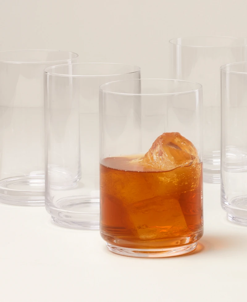 Lenox Tuscany Classics Stackable Cooler Glasses, Set of 6