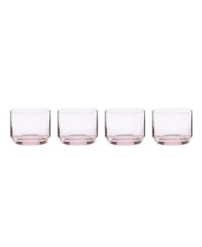 Lenox Tuscany Classics Stackable Short Glasses, Set of 4