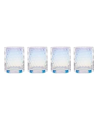 Lenox Tuscany Classics Iridescent Double Old Fashioned Glasses, Set of 4