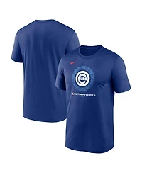 Nike Men's Royal Chicago Cubs 2025 Mlb World Tour: Tokyo Series Legend Logo T-Shirt