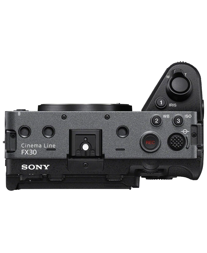 Sony Cinema Line FX30 Super 35 Camera with Xlr Handle Unit
