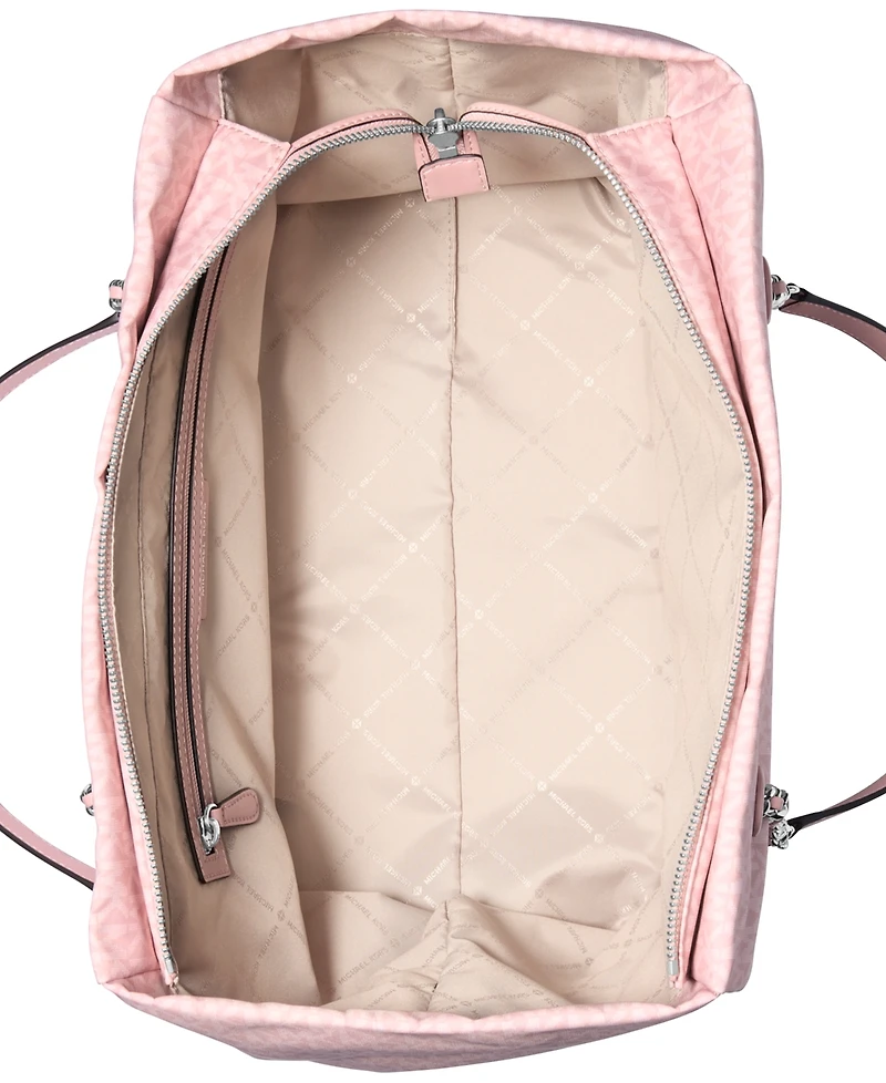 Michael Kors Georgia Large Nylon Top Zip Tote