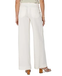 Liverpool Los Angeles Women's Utility Patch Pocket Wide Leg Pants
