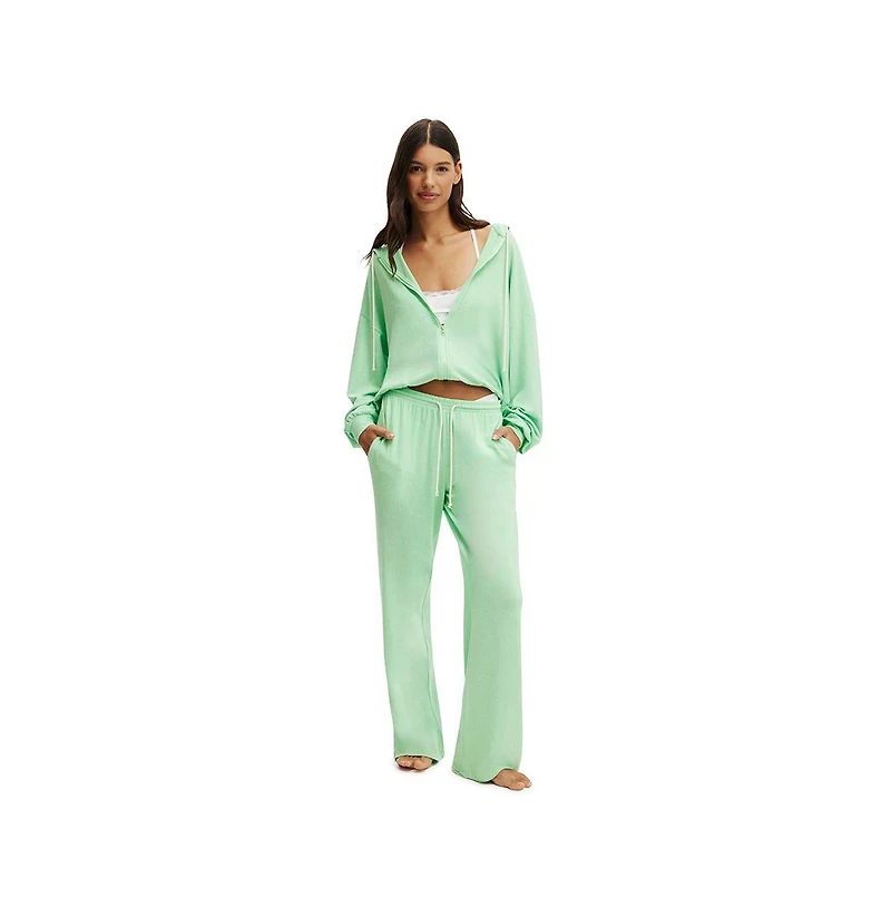 Cotton On Women's Light Weight Super Soft Hooded Zip Through
