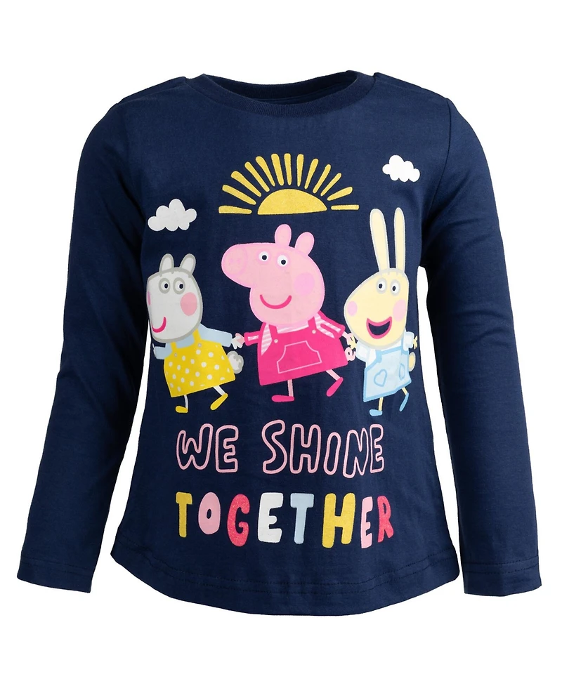 Peppa Pig Girls 2 Pack T-Shirts