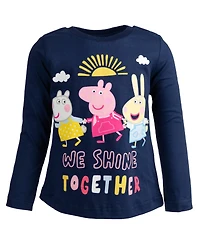 Peppa Pig Girls 2 Pack T-Shirts