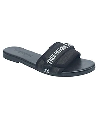 True Religion Ladies Missy Logo Adjustable Sandal