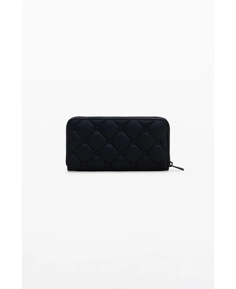 Desigual Women's Quilted logo wallet
