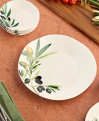 Certified International Olivia Dinner Plates, Set of 4, Service for 4