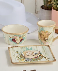 Certified International Rosewood Mugs, Set of 4