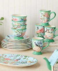 Certified International Flora 16-Pc. Dinnerware Set, Service for 4