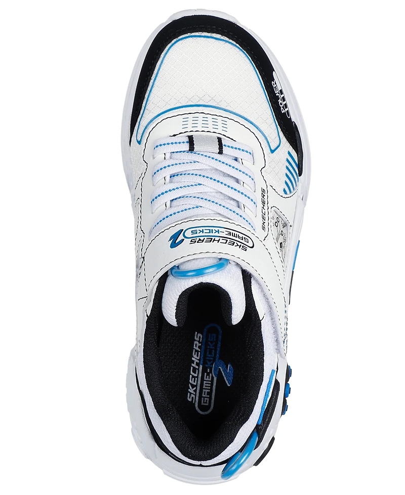 Skechers Little Boys Game Kicks: Gametronix 2.0 Fastening Strap Casual Sneakers from Finish Line