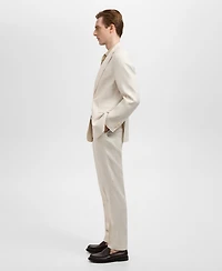 Mango Men's Super Slim-Fit Tailored Trouser Pants