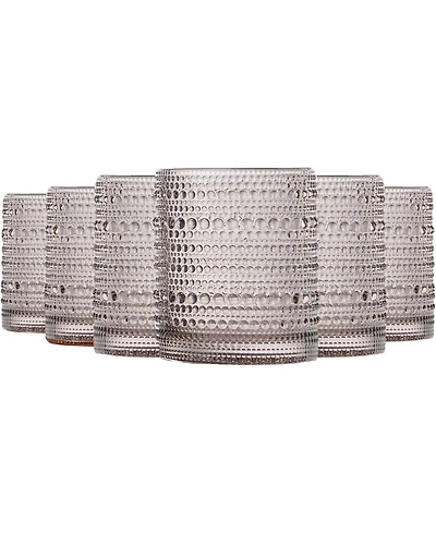 The Wine Savant Khen Beaded Tumbler, Set of 6