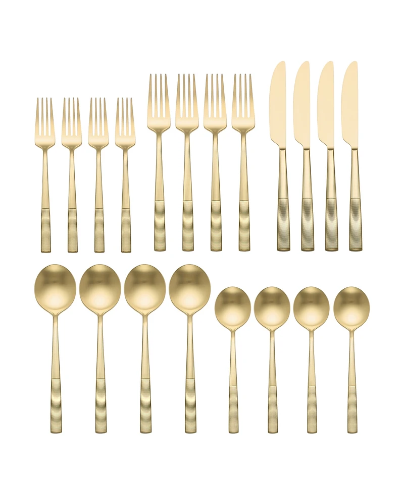 Lenox Modulus Satin 20-Pc. Flatware Set, Service for 4