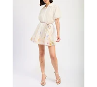En Saison Women's Taylorann Mini Dress