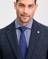 Ted by Baker Men's Modern-Fit Blue Boucle Sport Coat