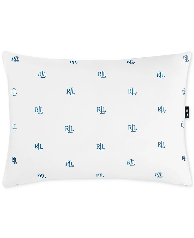 Lauren Ralph Logo Medium Density 2-Pack Down Alternative Pillow