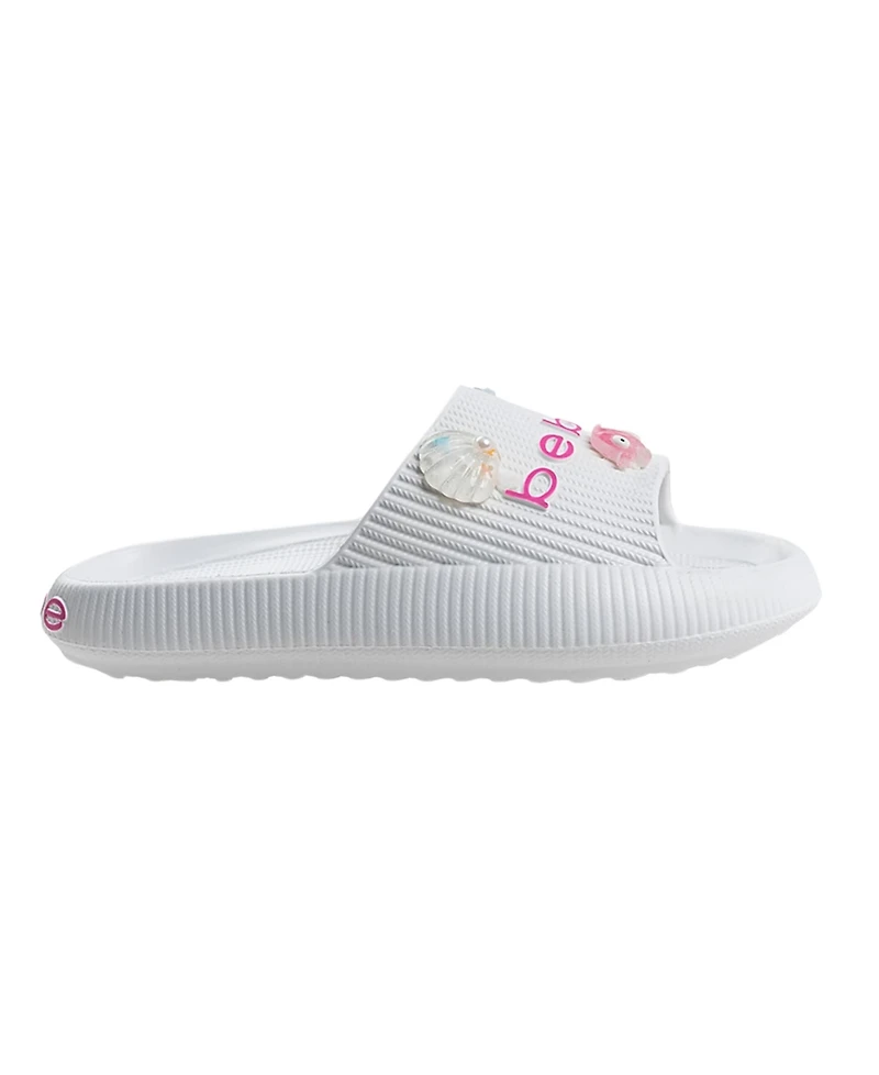 Bebe Little and Big Girls Stylish and Comfortable Summer with Sea Charms Slides