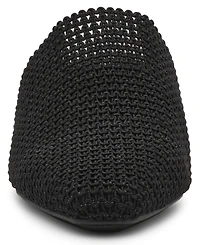 Anne Klein Women's Sianna Knit Block Heel Mules