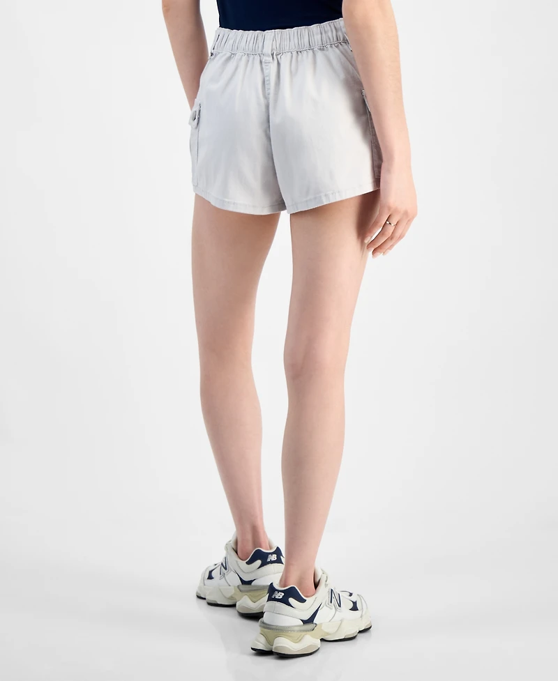 Madden Girl Juniors' High Rise Utility Shorts