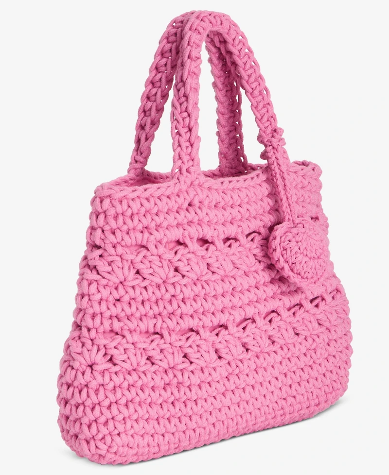 On 34th Crochet Medium Tote Bag, Exclusively at Macy's