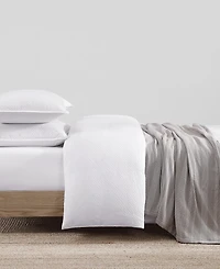 Tommy Hilfiger Monogram Matelasse 3-Pc. Duvet Cover Set, King