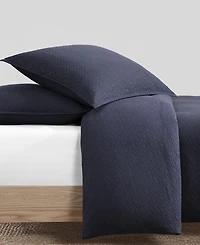 Tommy Hilfiger Monogram Matelasse 3-Pc. Duvet Cover Set